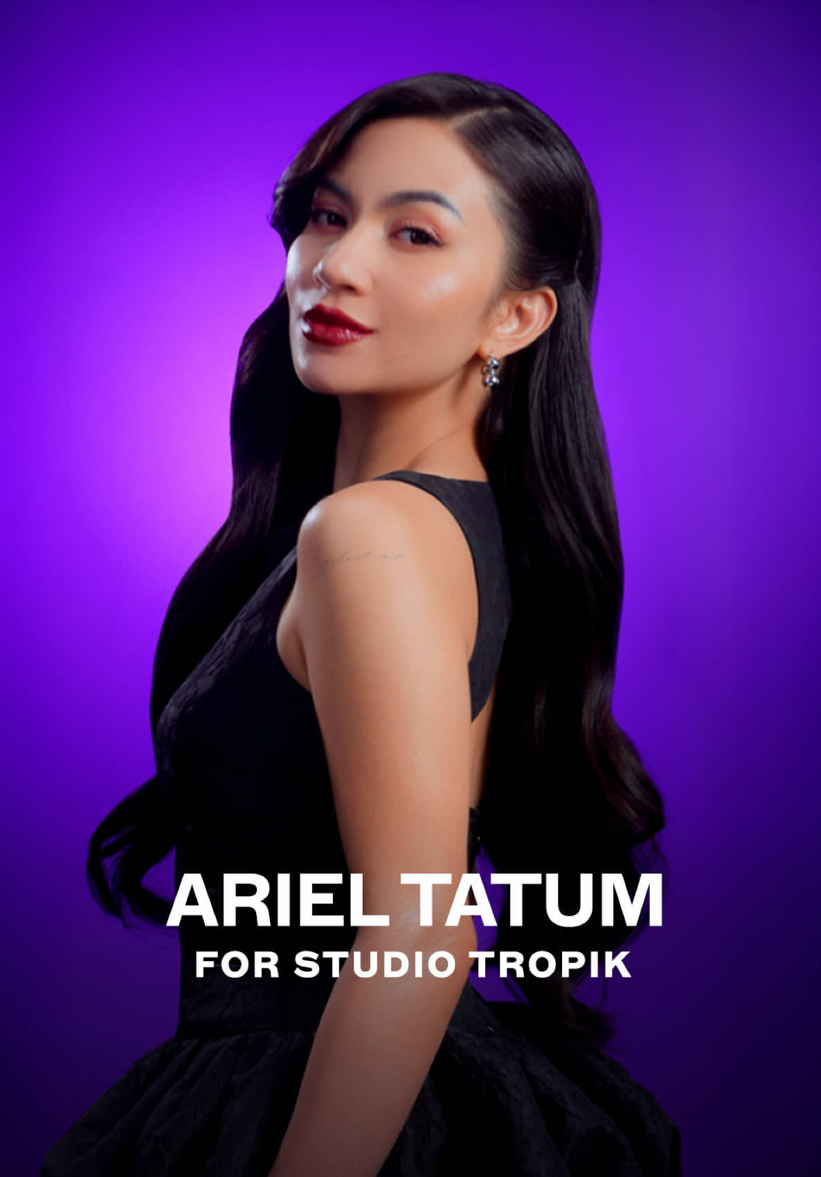 We’re excited to welcome ARIEL TATUM as Studio Tropik’s first Brand Ambassador 💜 With her confidence, timeless charm, and effortless presence, ARIEL TATUM perfectly embodies the spirit of Studio Tropik: being true to herself, feeling confident, and always STAY ON POINT. Now, are you ready for what’s coming next? #StudioTropikStayOnPoint