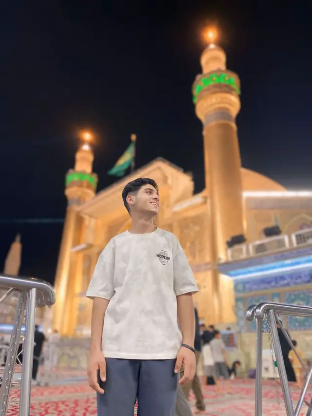 #علي_بن_ابي_طالب #اسد_الله_الغالب #الحمدلله_دائماً_وابداً #مرقد_الامام_علي_عليه_السلام #الهم_صلي_على_محمد_وأل_محمد❤❤❤❤ 