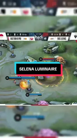 Selena Luminaire selamatkan evos dari kekalahan #luminaire #evosesports #mplindonesia #MLBB10TH #ALLINMLBB 