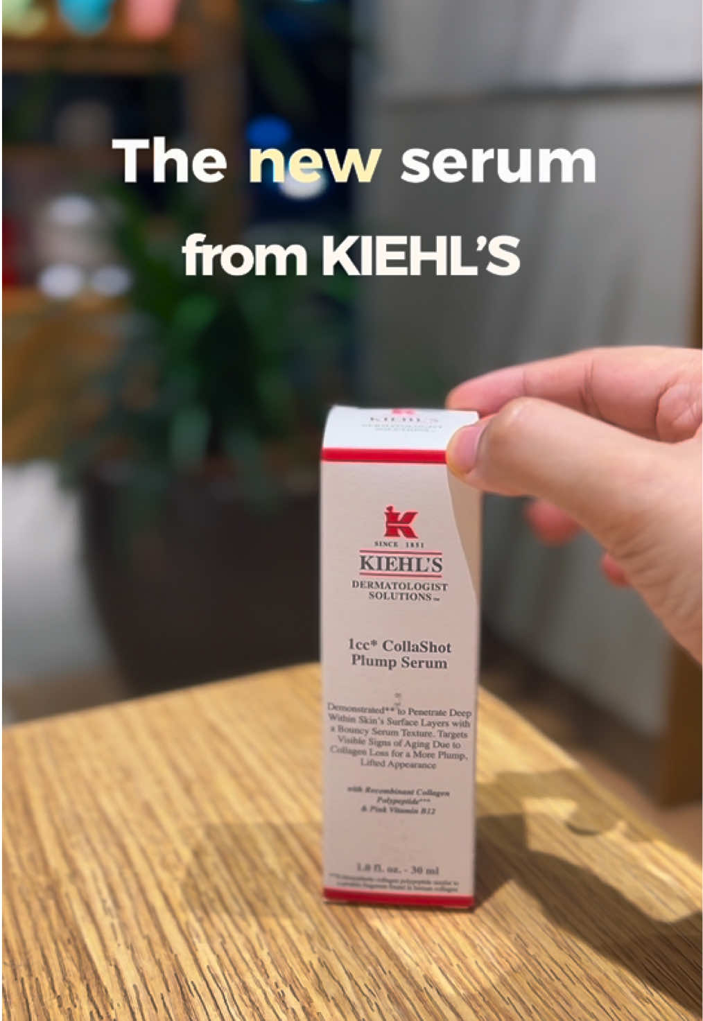 Meet Kiehl’s Collashot Plump Serum, a lightweight serum that helps give the skin a visibly plumper, smoother and more hydrated look 🫧 @Kiehl’s Malaysia  #mykiehls #kiehlsskincare #collagen #kiehls #paydaysale 