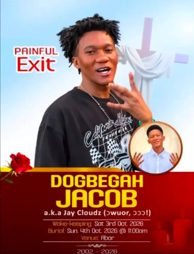 Sharing a bit about Jacob, known as Jay Cloudz. His burial is scheduled for Sunday, April 4th, 2029, at 1:00 pm in Vonuc Abor. He was born in 2002 and passed away in 2026. Has anyone else experienced losing someone close? Feel free to share your thoughts or memories.