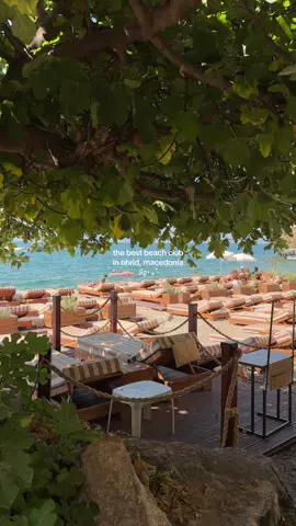 paradise on earth 🗺️🍦🥹💋💌 #kaneo #lakeohrid #northmacedonia #travelpost #sunbathing  
