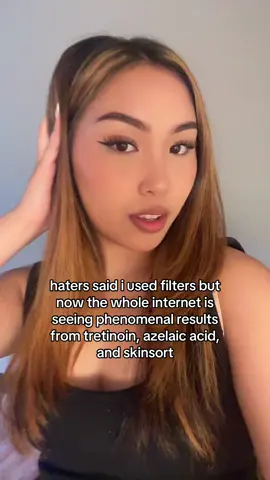 it just takes science based skincare, consistency, and the skinsort app to see results <3 trust me on this one #clearskin #skincareroutine #acnetreatment #GlowUp #skinsortpartner