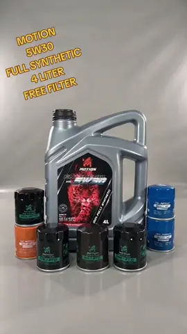 MOTION 5w30 4L #motion #5w30 #minyakhitam #engineoil #tiktokmalaysia 