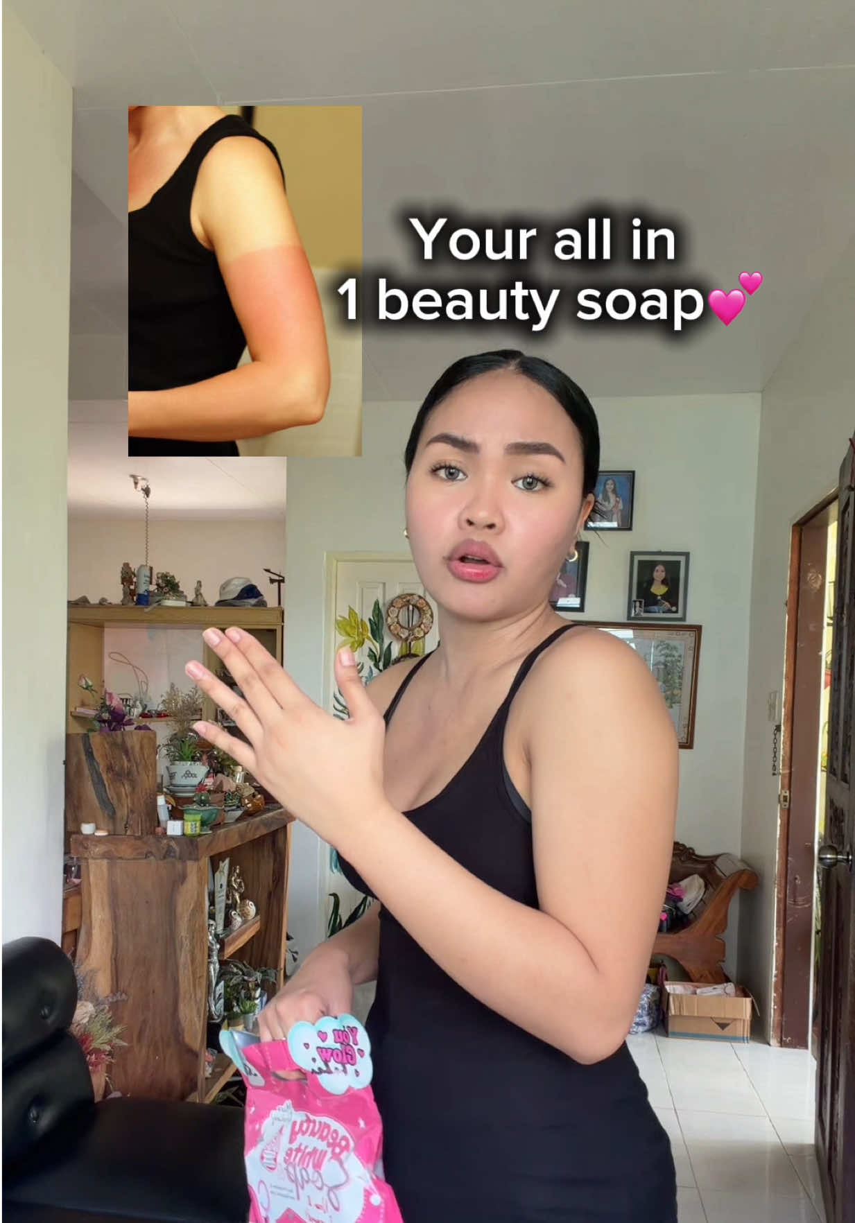 Ito gamit kong soap ngayon effective for me! #youglowbabe #beautywhitesoap 