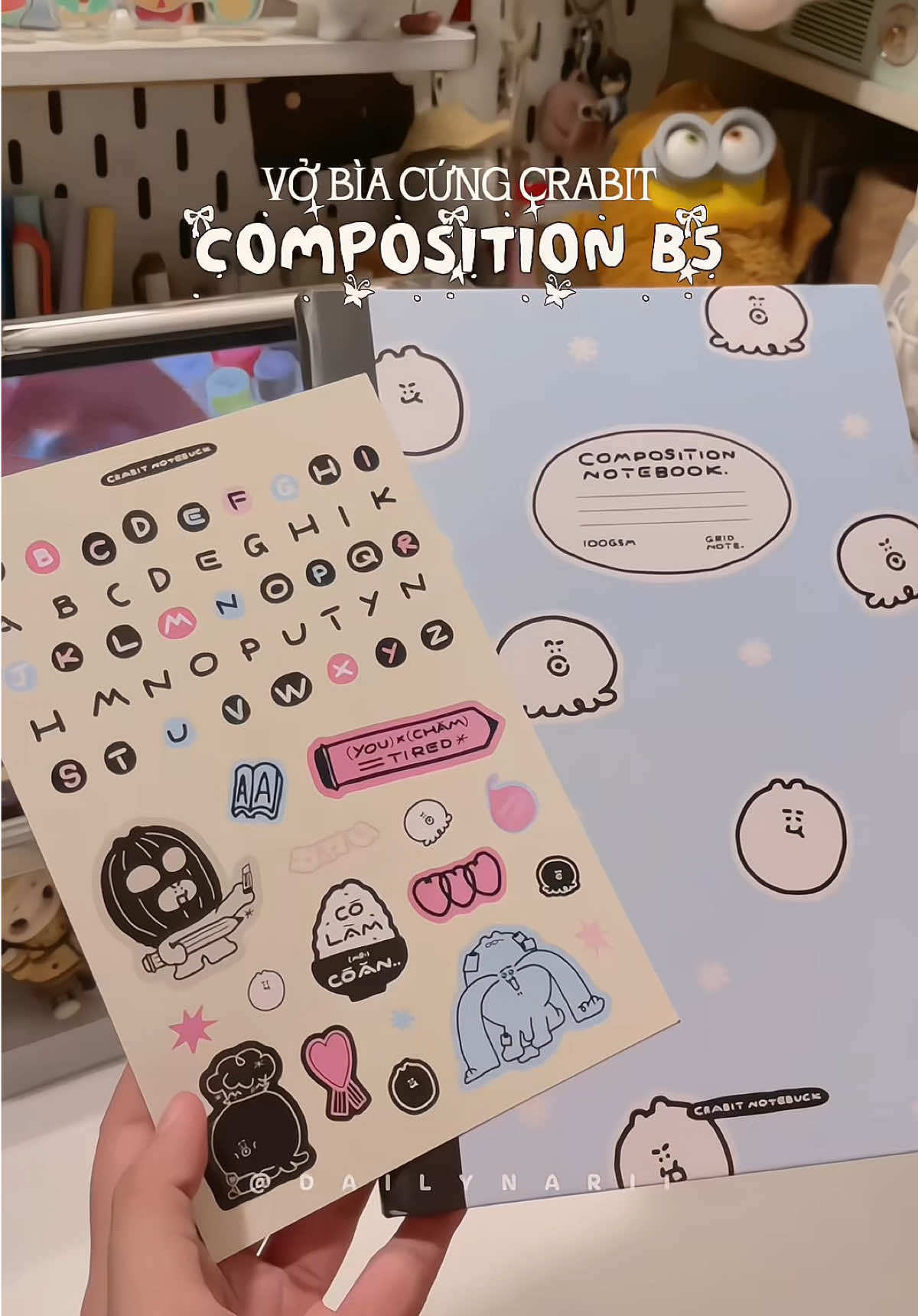Tăng mụt chăm lần động lực học tập 😎 #unboxing #stationery #studytok #notebook #studyvlog 