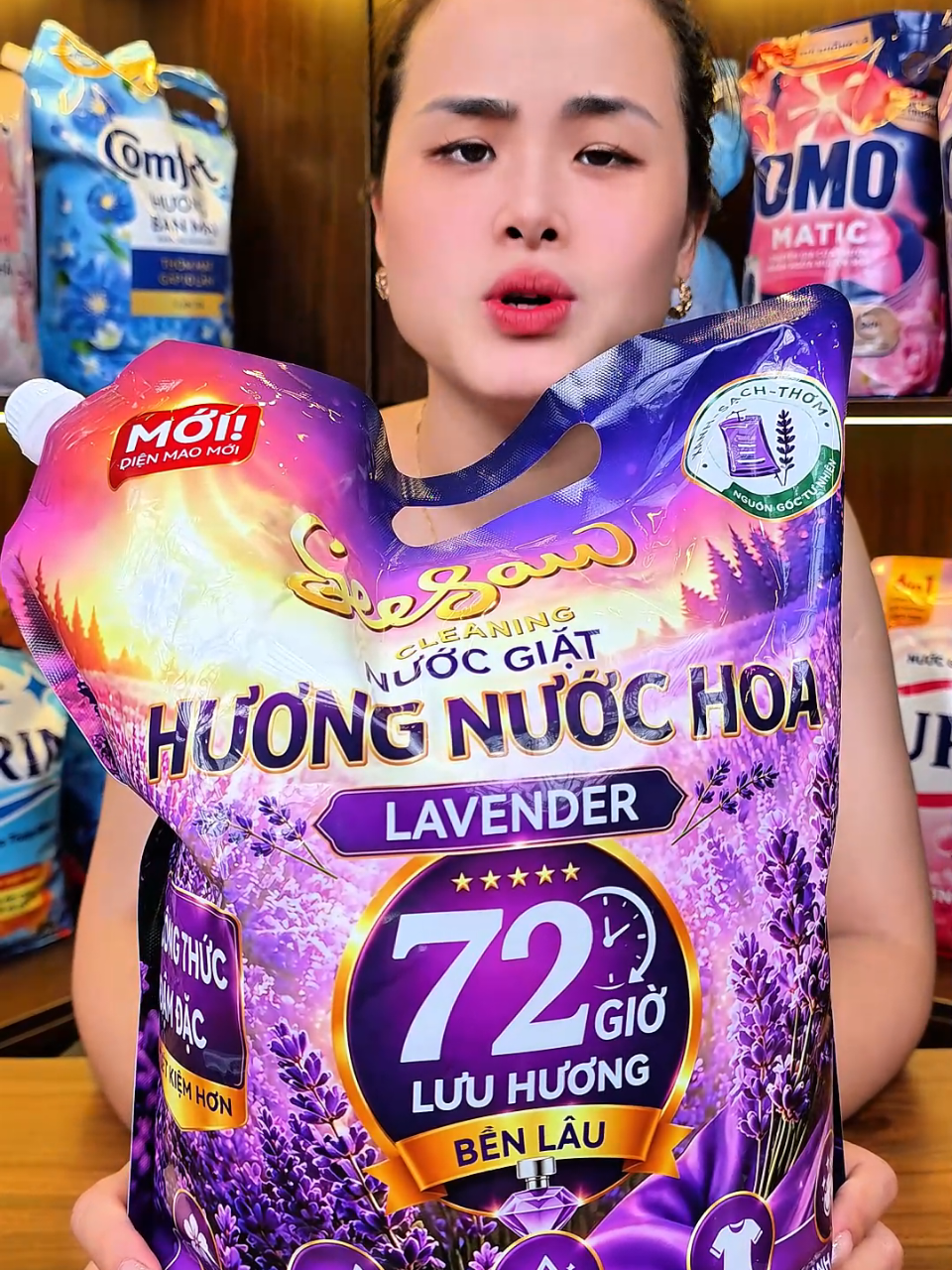 5.5kg Nước Giặt Xả Cao Cấp SeeSaw Hương Hoa Oải Hương #lansusam 