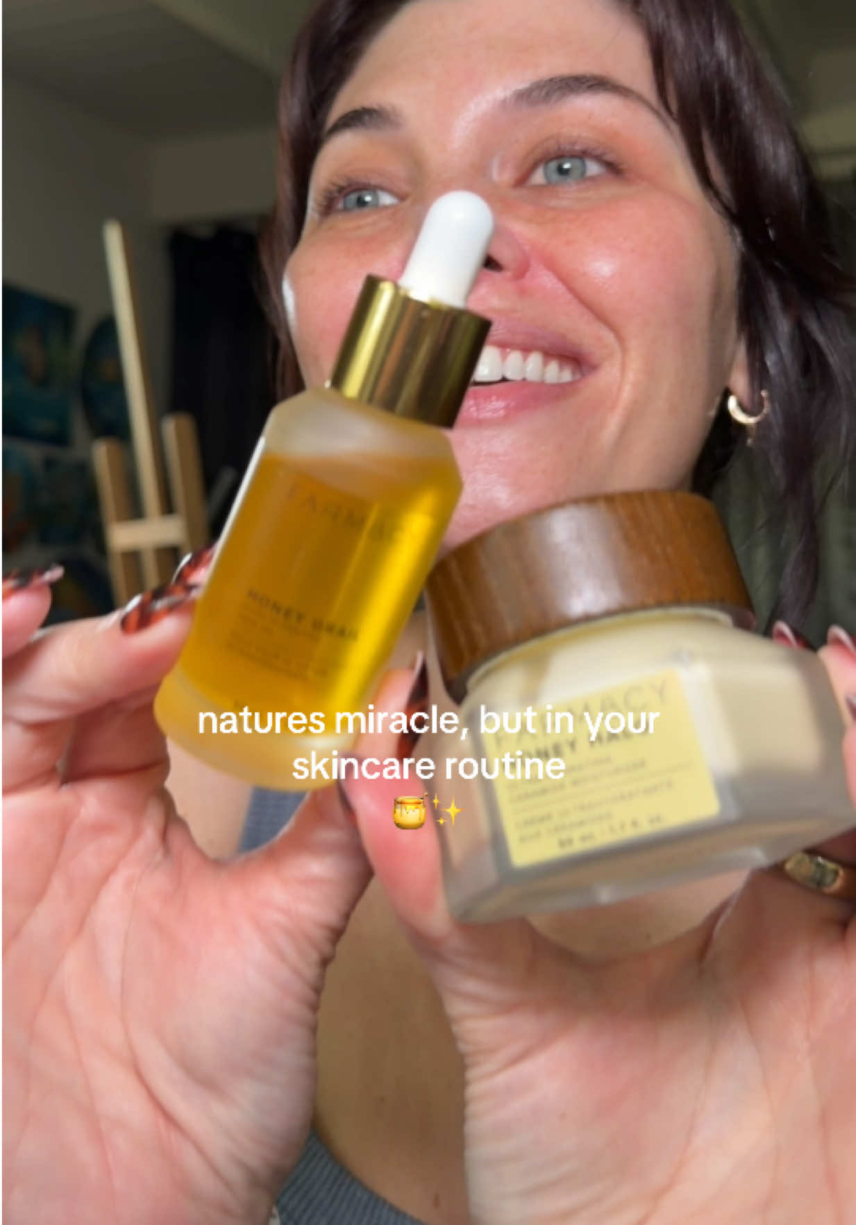 GLOWY, hydrated & nourished skin? YES PLEASE! 🍯🐝 @Farmacy Beauty #farmacy #skincare #skincareroutine #tiktokshopcreatorpicks 