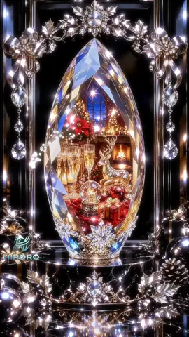 クリスタル王国への魔法の旅#クリスマス #雪だるま #サンタ #ツリー #ファンタジー 