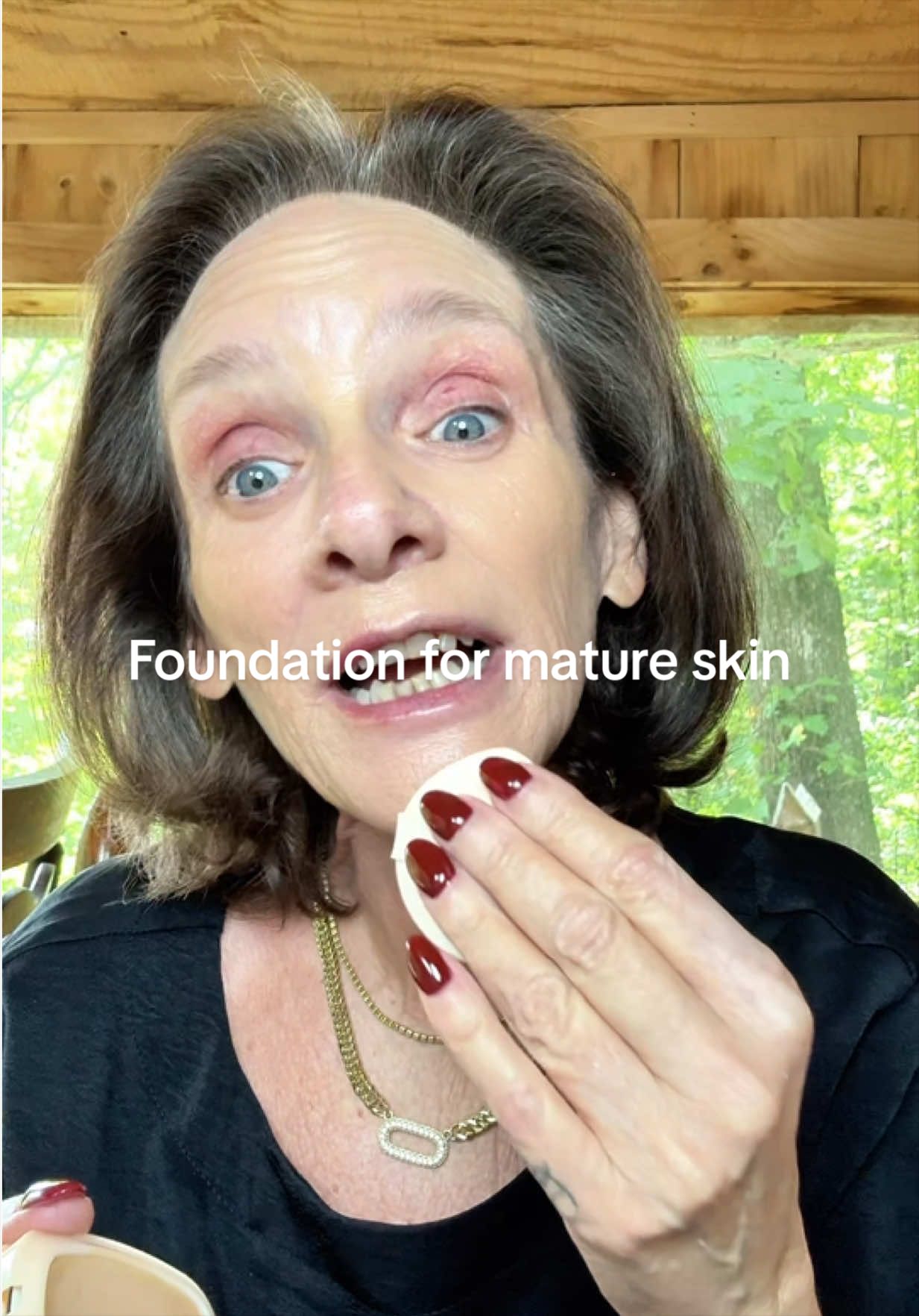 True Match Hyaluron Tinted Balm Foundation, Skincare Foundation with Light to Medium Radiant Coverage, Minimizes Wrinkles and Fine Lines, Non-Comedogenic Formula, L'Oréal Paris@loréal paris usa #foundationformatureskin #foundationover40 #maturemakeup #makeupover40 