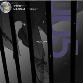 ⊱  ۫ ׅ ✧   #shidoukirisaki   |   #MILGRAM   —   i miss him lowk ──── ୨୧ ────   ݁    ݁    ݁    ݁    ݁  ──── ୨୧ ──── #milgramproject #deco27 #005 triage edit fyp shidou 
