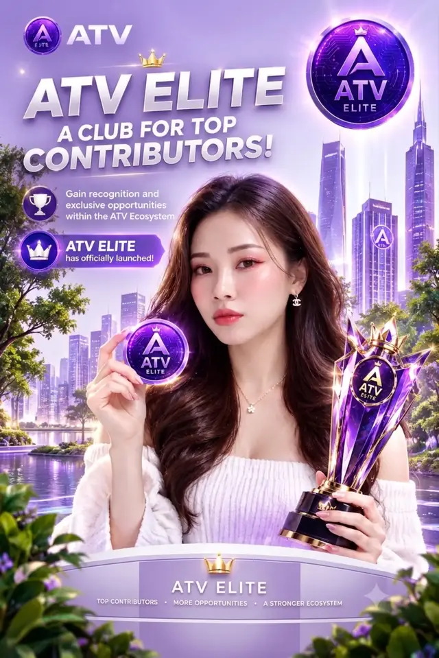 ATV ELITE — An elite community for outstanding contributors! 🏆 Showcase your work and be the first to seize exclusive opportunities within the ATV Ecosystem. 💞 ATV ELITE has officially arrived... It’s your time to shine! #InterLink #ITL #ATV  #ATVInterlink 
