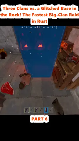Three Clans vs. a Glitched Base in the Rock! The Fastest Big-Clan Raid in Rust (6)