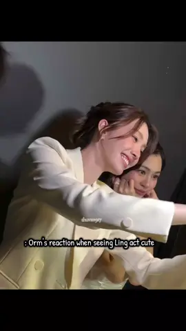 Kiểu thấy hỏng quen...😊🥰💞🤏 #linglingkwong #ormkornnaphat #lingorm #xuhuongtiktok #