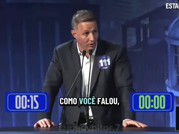 “Tem que roubar menos”😂#guilhermederrite #debate #sp #eleicoes #simonetebet 