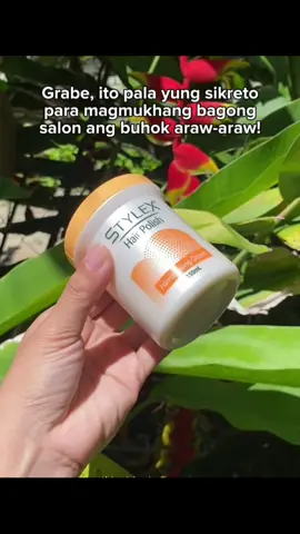 Mura na, pang-salon pa ang bagsak ng buhok! Try niyo 'tong Stylex Hair Polish. #StylexHairPolish   #HairCareRoutine  #SmoothHairGoals  #BudolFinds  #HairTokPH 