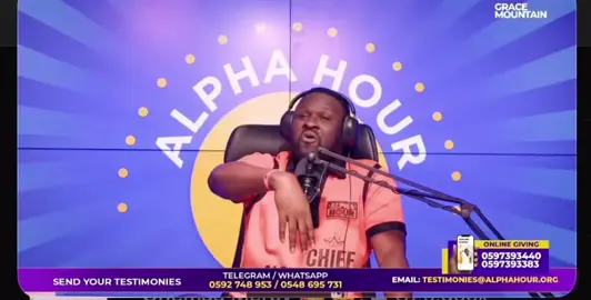 😇#alphahour @Pastor Agyemang Elvis 