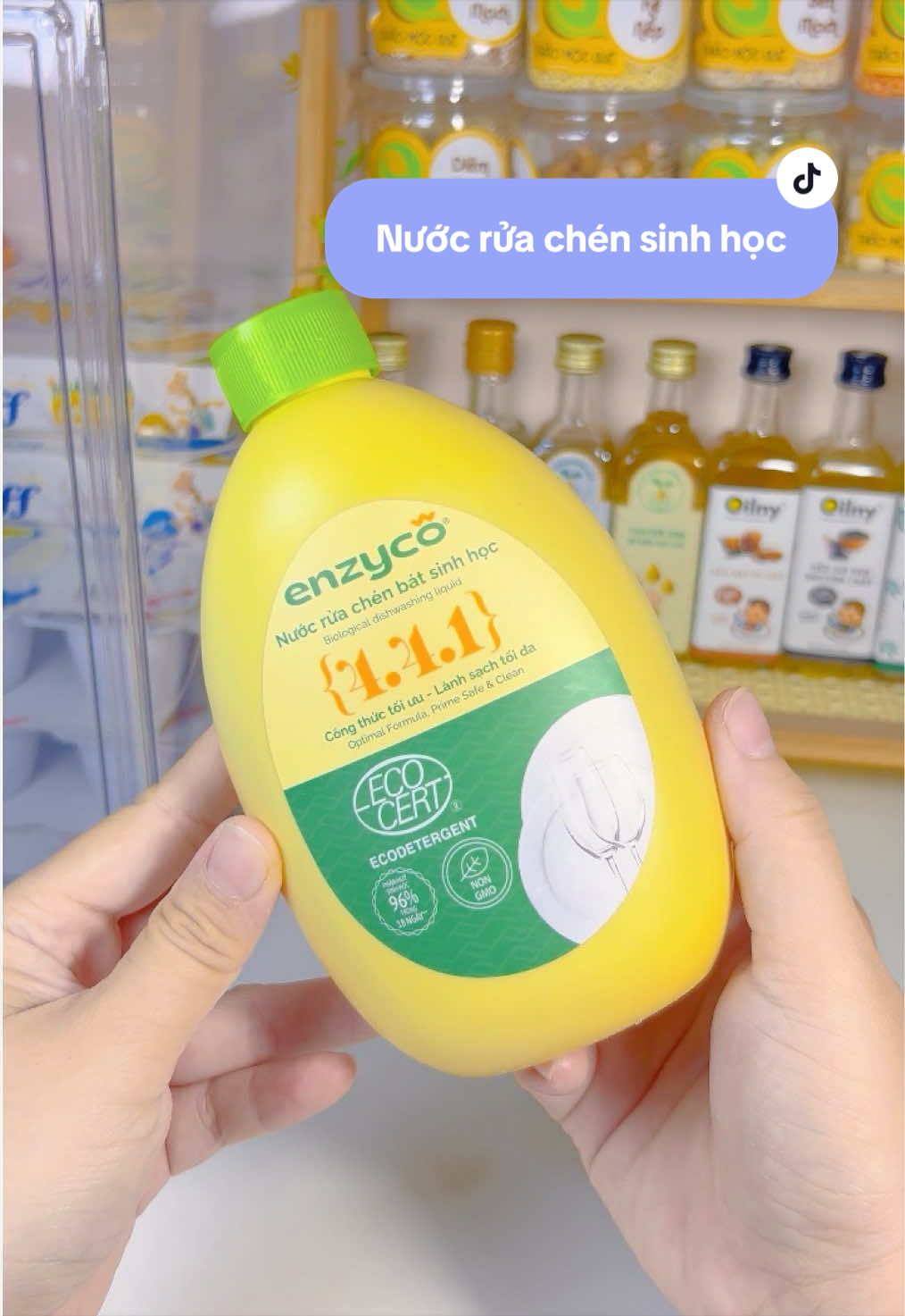 Muốn an toàn có nước rửa chén sinh học enzyco lo  #nuocruachen #vzone #mebimsua #mevabe #fyp 