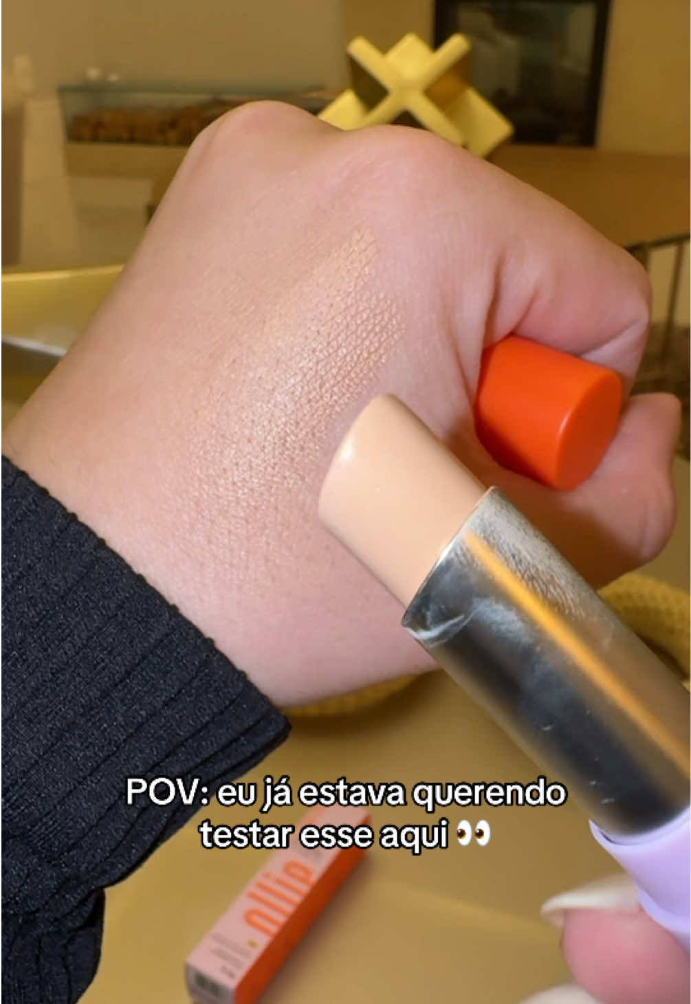 Gente ameeei esse corretivo em bastão da Ollie 😍 #ollie #corretivo #maquiagem #TikTokShopBR1010 #makeup 