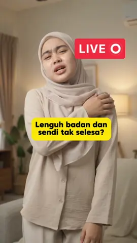 Masuk live sekarang. #live #livehighlights #sakitsendi #lenguhbadan 
