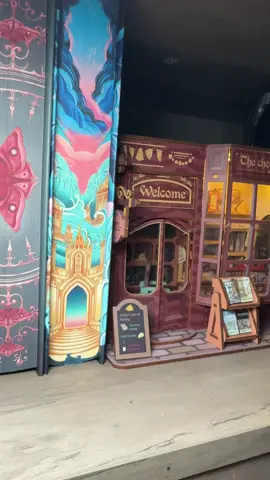 Love the vibes and how this looks on my shelf 📖 @Benlarky Toys Cheese Bookstoore is on sale now on TikTok Shop! #benlarkytoys #booknook #BookTok 