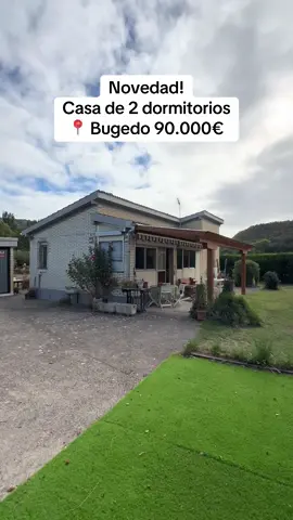 NOVEDAD! Casa de 2 dormitorios con Jardín en Bugedo por 90.000€. PisosMiranda la inmobiliaria de Fernández de Nograro te ofrece esta casa con calefacción por gasoil y agua en pozo propio ubicada a 10 minutos de Miranda de Ebro (E397/54). Las mejores novedades de viviendas en Vitoria y Miranda siempre publicadas en primer lugar en nuestra web: www.PisosMiranda.com ☎️947 81 17 56 Email: info@pisosmiranda.com  Oficinas en Avenida Comuneros de Castilla nº5 #pisosmirandacom #pisosvitoriacom #fernandezdenograro #mirandadeebro #bugedo