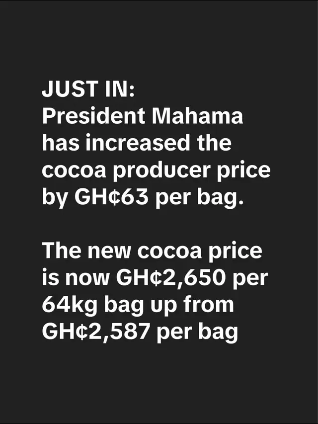 Cocoa farmers deserve better  #foryoupage #viral_video #fyp 