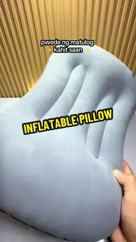 Siguradong kailangan mo to kung paborito mong matulog sa school o sa trabaho! 😴✨ #inflatablepillow #inflatablepillowoutdoor #campingpillow #pillow #pillows 