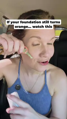 No more orange foundation 😭 This one just looks so much more natural… Shade medium  #authentik #millennialmom #tartecosmetics #colorcorrecting #mommakeup 