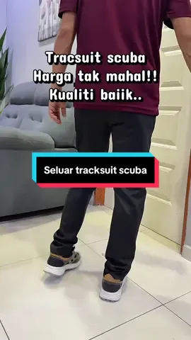 Tracksuit scuba harga jima, kualiti tebal pakai selesa. Size budak pun ada. #tracksuit #scuba #strechable #seluartracksuit #murah 