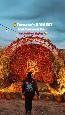 Toronto's biggest Halloween light display is officially OPEN! 🎃✨ Halloween Nights of Lights & Pumpkinville is back at CF Sherway Gardens — 1.5 million lights, 15,000+ real pumpkins, a 22-ft glowing pumpkin, haunted maze, rides & games 🍂 📍 CF Sherway Gardens, Etobicoke 📅 Sept 25 – Nov 1 | 🎟️ nightsoflights.ca Save this for your Halloween plans 👻 Follow for the best things to do in the GTA every week! #halloweentoronto #nightsoflights #torontoevents #thingstodointoronto #sherwaygardens