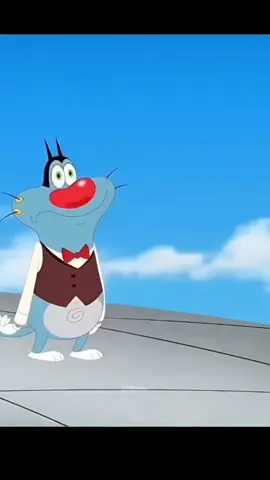 oggy say hi to Olivia but a gorilla . . . #oggy #fyp #cartoon #edits #viral 