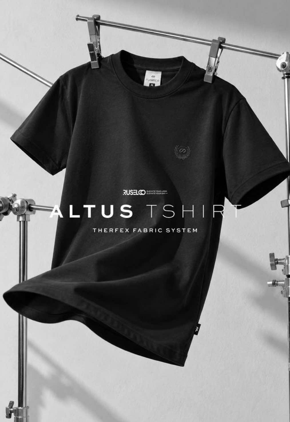 Less is more. Essential t-shirt for your everyday look.  Get yours today — Altus T-shirt.😎 #ruselco #tshirtformen #tshirtpria #tshirtmurah 