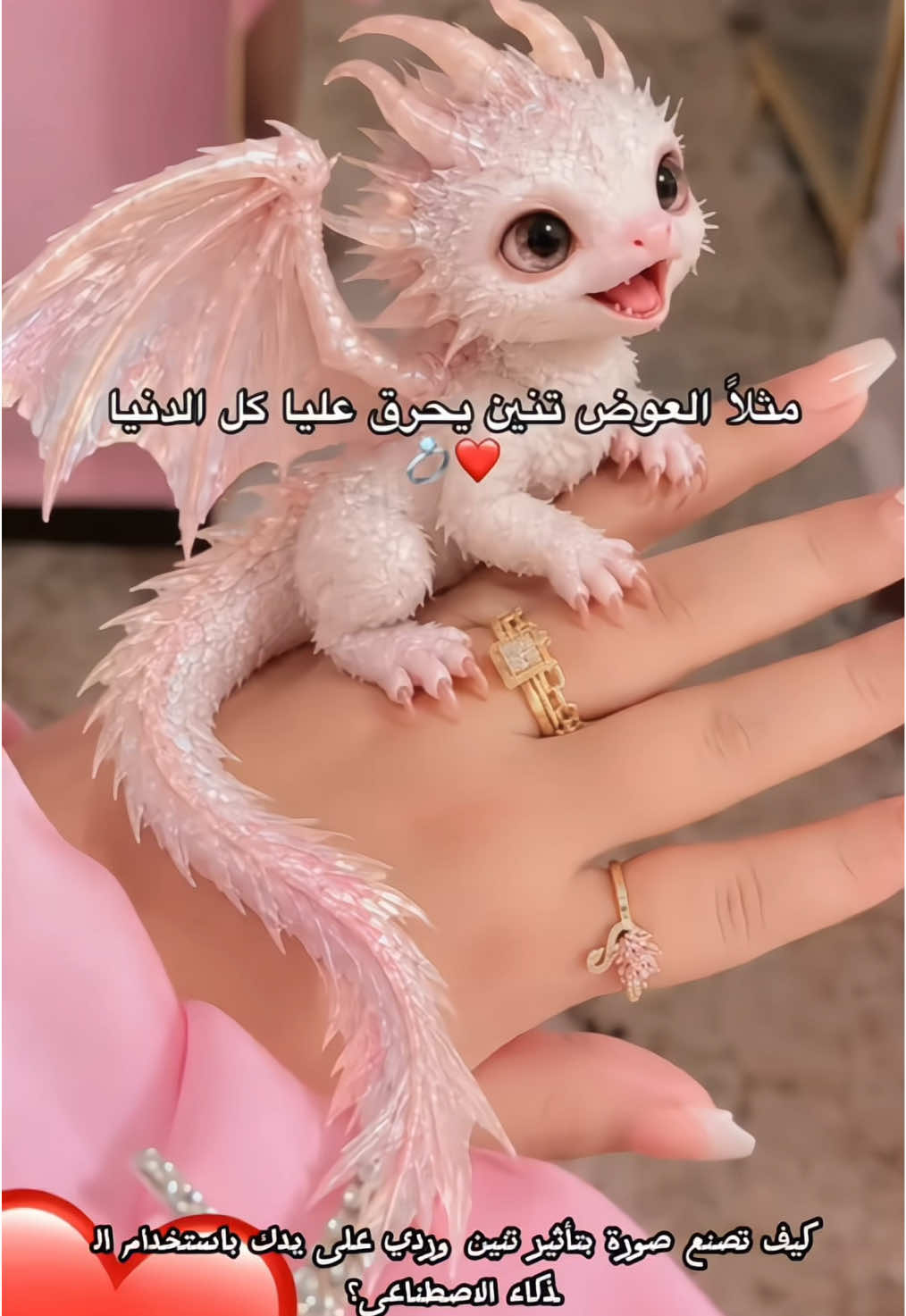 #hypic #hypiccreator  العوض تنين يحرق الدنيا شاني. ترند تنين الوردي. مثلا العوض تنين يحرق دنيا علي جالي. كيفية عمل صورة ترند التنين الوردي. تعليمات chatgpt لعمل صورة تنين وردي على اليد. شرح ترند صورة التنين الوردي على اليد بالذكاء الاصطناعي. شرح كيفية وضع تنين وردي على اليد في صورة ترند. شرح chatgpt لعمل صورة العوض تنين يحرق الدنيا شاني. شرح ترند صورة التنين والفتاة. تعليمات chatgpt لعمل صورة التنين والفتاة. شرح ترند صور التنين الوردي. كيفية عمل ترند التنين الوردي بالذكاء الاصطناعي. تعليمات chatgpt لعمل صورة التنين الوردي. 🐉🩷✨ هذا الترند يصنع لكِ تنينًا ورديًا صغيرًا ولطيفًا يقف فوق يدك أو يلتف حول أصابعك، بعيون كبيرة وأجنحة شفافة لامعة وقشور وردية متلألئة، وكأنه مخلوق خيالي حقيقي يحميكِ ويعوّضكِ عن كل شيء 🥹💗🔥. لصنع صورتك استخدمي hypic أو chatgpt، أضيفي صورة واضحة ليدك واطلبي تنينًا ورديًا صغيرًا فوقها مع الحفاظ على شكل اليد والأظافر والخواتم، وإضافة إضاءة وظلال متناسقة وتفاصيل واقعية حتى يبدو التنين جزءًا طبيعيًا من الصورة 🪄📸💕. يمكنك تغيير المكان بين السيارة أو الغرفة أو خلفية وردية دافئة، ثم إضافة عبارتك المفضلة ومشاركة النتيجة على tiktok لتشجيع الآخرين على تجربة تنينهم الخاص 🐲💞✨.    #tutorial #trend #Godpic @hypic_global 