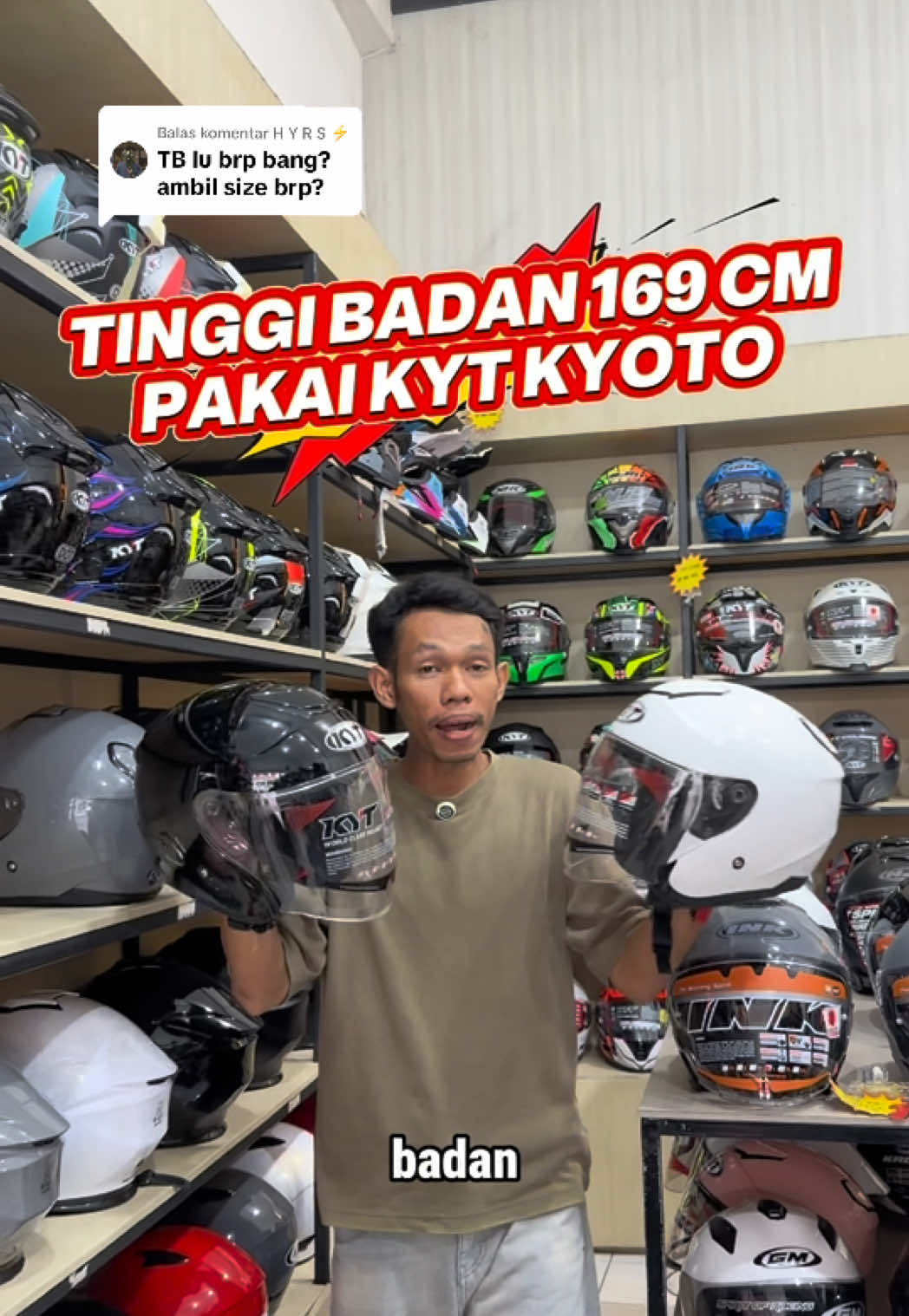 Membalas @H Y R S ⚡ klau punya tinggi badan seperti sy cocok banget kalian pake kyoto #kytkyoto 