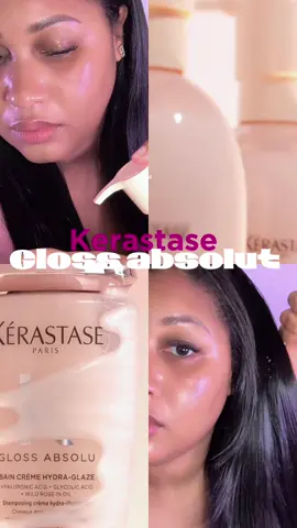 Kérastase : Frizz-Glaze Cream (Gloss Absolu) Une crème coiffante anti-frisottis spécialement pensée pour les cheveux texturés et indisciplinés. Formulée sans silicone et thermo-protectrice jusqu'à 230°C, elle associe l'acide hyaluronique, l'acide glycolique et l'huile de rose sauvage pour envelopper la fibre, bloquer l'humidité extérieure et offrir un fini ultra-glossy effet miroir. @Kérastase  @lorealistarfr  #LorealistarFRCurlsByPro #CollaborationCommerciale