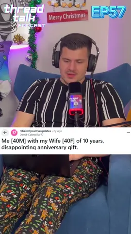 Me (40M) with my Wife (40F) of 10 years, disappointing anniversary gift. #reddit #aita #tifu