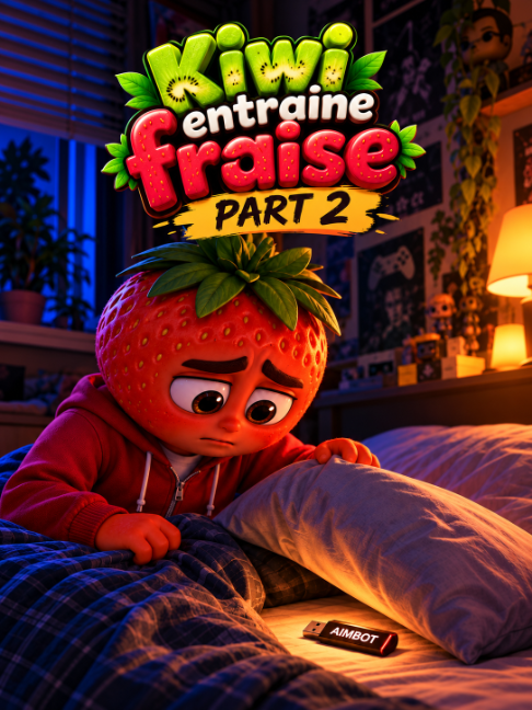 Fraisito face à la tentation… va-t-il craquer ?  Commente,partage. 🍓🥝 Abonne-toi !  #pourtoi #histoiredefruit #histoire #fruit #fyp #IA