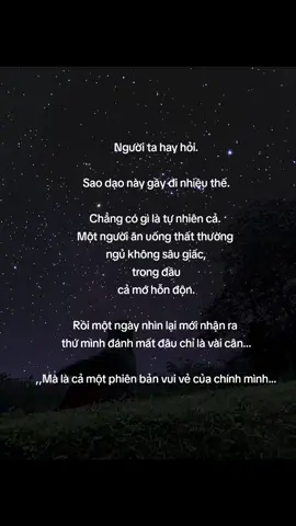 Rồi một ngày nhìn lại mới nhận ra  thứ mình đánh mất đâu chỉ là vài cân... Mà là cả một phiên bản vui vẻ của chính mình...