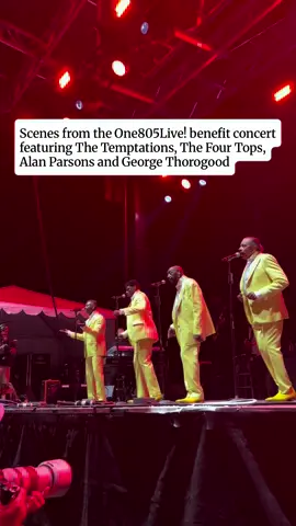 Scenes from the One805Live! benefit concert for first responders in Santa Barbara County hosted at Kevin Costner’s estate in Carpinteria. The concert featured The Temptations, The Four Tops, George Thorogood, The Plastic Harpoons and Alan Parsons. Stay tuned for more coverage of this event here and on newspress.com
