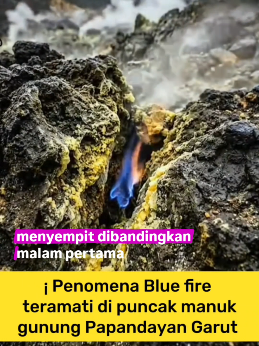 #bluefire  #papandayan  #puncakmanuk  #volcano  #fouryoupage 