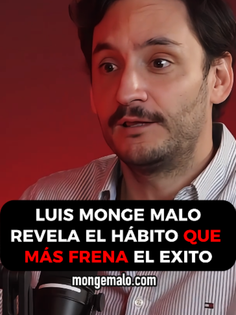 Luis Monge Malo opina sobre el hábito que más frena el éxito en podcast INVICTO. Sígueme en @mongemalo  #mentalidad #hábitos #disciplina #negocios