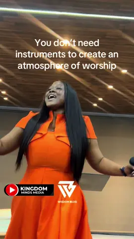 You don’t need instruments to create an atmosphere of worship @Petra Odubayo  #fyp #foryou #wisdomblog #ti̇ktok #viralpost  Kindly follow for more updates 