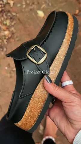 Memory foam mules. Leather or suede.