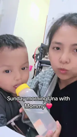 Sunday morning Una with Mommy ❤️