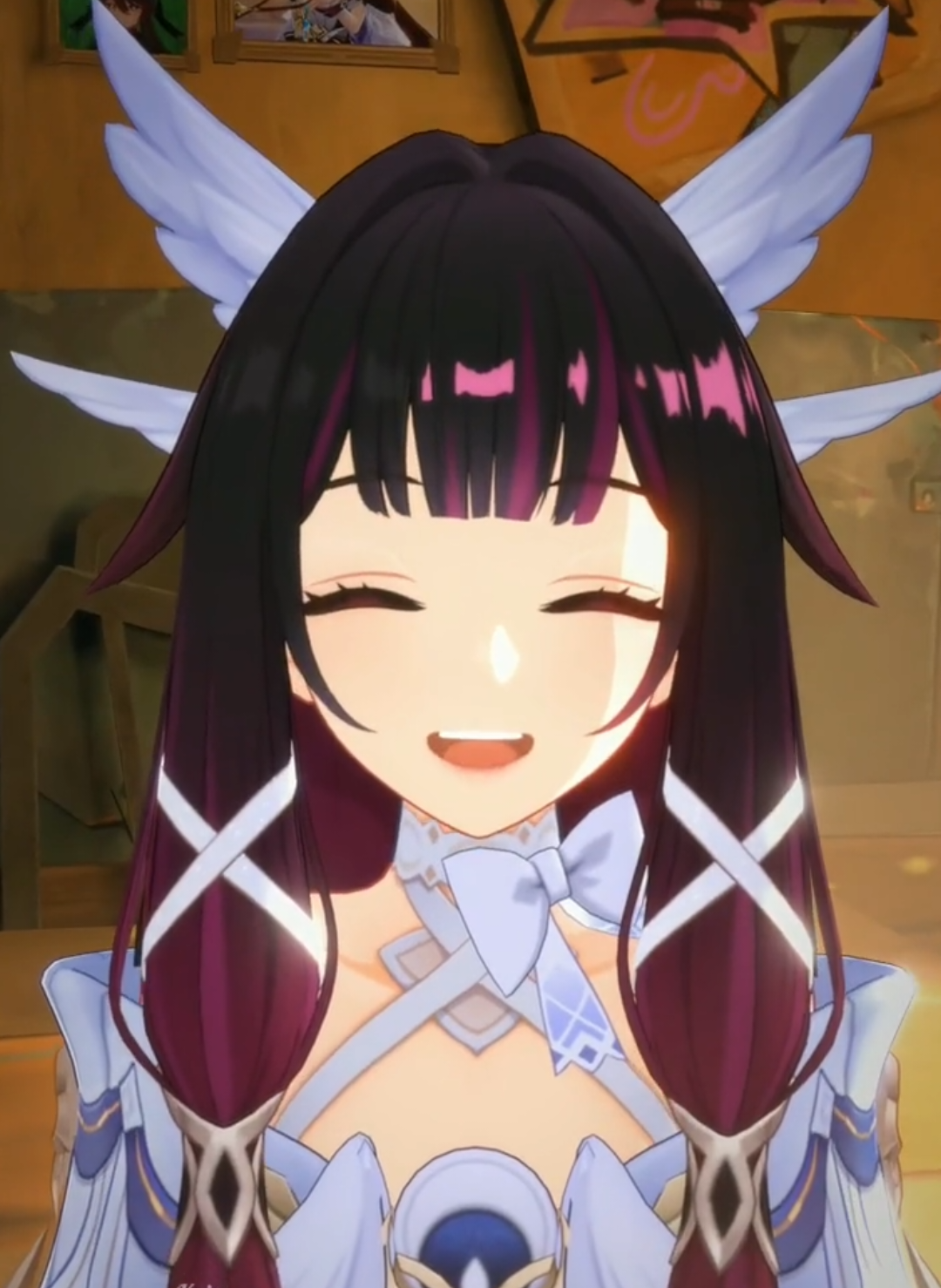 A simple funny day with Sandbina 😍🥰 Audio by: kulub.hytam This costume Sandrone's shading by Jakicoek! #genshinimpact #sandrone #columbina #bestfriend