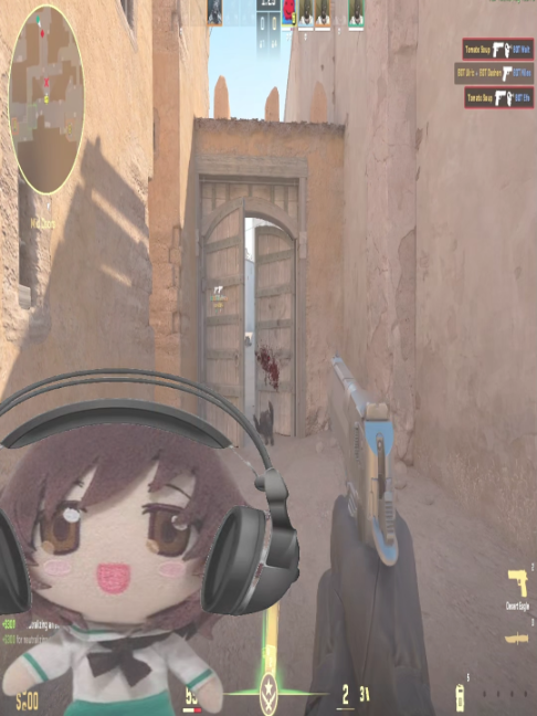do da nagai dance #girlsundpanzer #CS2 #yukari #fyp #flashbang