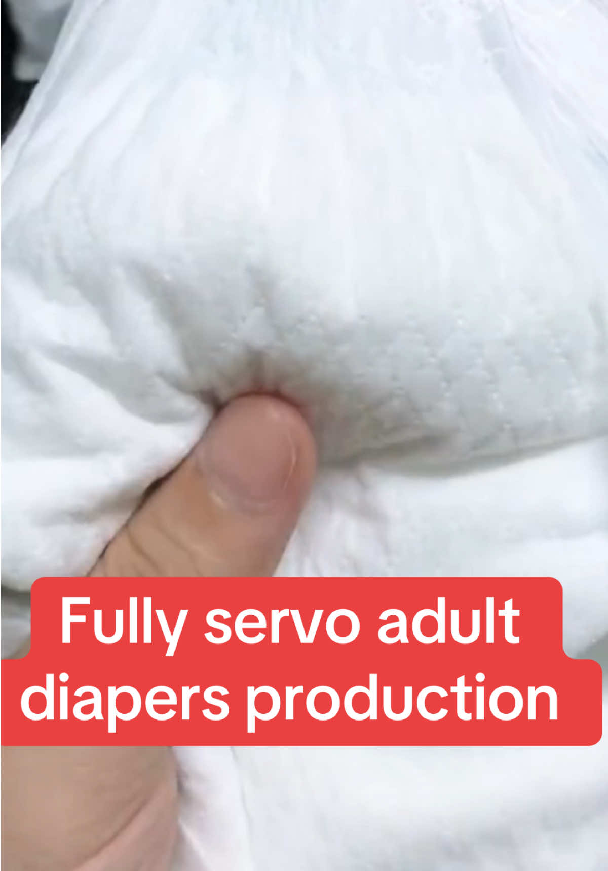 Diaper automation equipment, made in China, at Chinese speed - can produce 400 diapers per minute, fully automated#tampons #diapers #mold #sanitarypads #babydiapers 