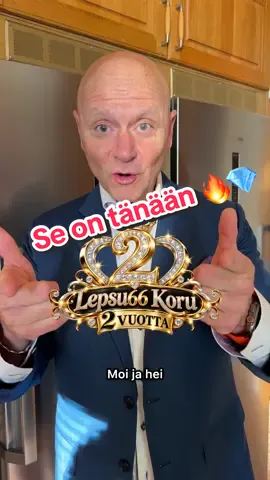 🎉 TÄNÄÄN, JOS KOSKAAN, KANNATTAA TULLA KATSOMAAN LEPSU66 KORUA! 🎉 Meidän 2-vuotisjuhlalive alkaa klo 12 ja jatkuu aina keskiyöhön asti! Luvassa on 12 tuntia juttelua, korumyyntiä, makeita löytöjä ja ehkä vähän yllätyksiäkin. 💎✨ 🎁 Arvonta joka tunti! Ja kun 500 tuhatta tykkäystä tulee täyteen, arvomme 800 euron meripihkakorun! Tulkaa katsomaan ja juhlimaan tätä päivää meidän kanssa ❤️ Vaikka et ehtisi olla mukana koko 12 tuntia, kurkkaa liveä edes sivusilmällä. Tänään voi tapahtua vaikka mitä! Nähdään livessä klo 12–24! 🥳 #Lepsu66Koru #Kaksivuotisjuhla #Juhlalive #Korulive #Arvonta