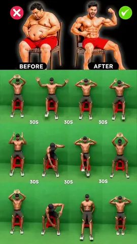 abs workout on chair at home #workoutvideo #absworkout #chairworkout #homeworkout #coacholivier228 
